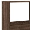 vidaXL Room Divider Brown Oak Engineered Wood Room Divider Rectangular