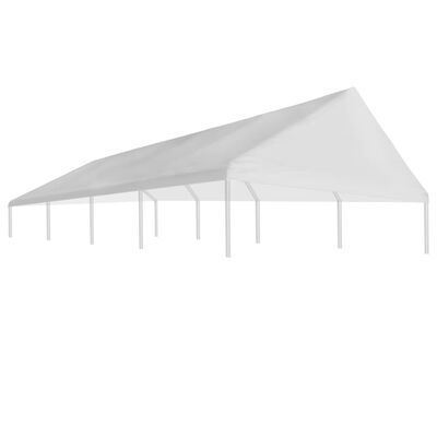 vidaXL Party Tent Roof 13.1'x26.2' White