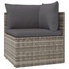vidaXL Garden Lounge Set Grey, Dark Grey