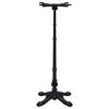 vidaXL Bistro Table Leg Black Cast Iron Medium Industrial
