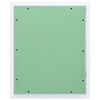 vidaXL Access Panel White 55 x 65 cm Aluminium and Plasterboard