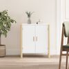 vidaXL Sideboard White 24.4"x15"x27.6" Engineered Wood