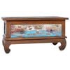 vidaXL Coffee Table Multicolor Reclaimed teak wood