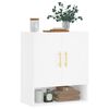 vidaXL Wall Cabinet White Engineered wood Compact Wall Cabinet
