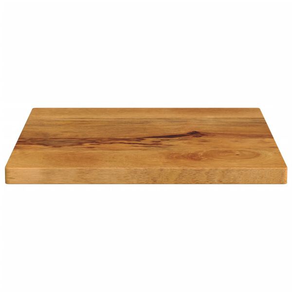 vidaXL Table Top 23.6"x23.6"x1.5" Square Solid Wood Mango