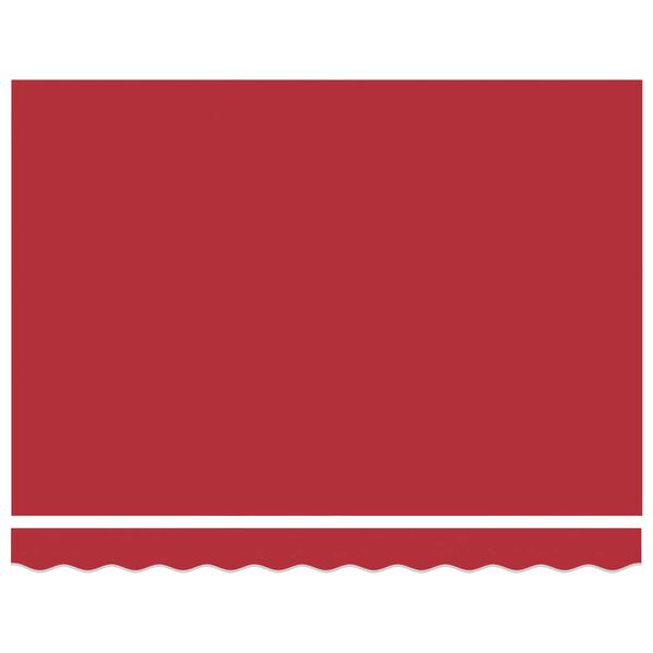 vidaXL Awning Red 350 x 250 x 165 cm Polyester and Aluminium