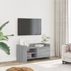 vidaXL TV Cabinet Grey Sonoma Engineered Wood Medium TV Cabinet