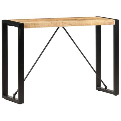 vidaXL Console Table 43.3"x13.8"x29.9" Solid Mango Wood
