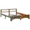vidaXL Bed Frame Mixed colors due to reclaimed wood Solid Reclaimed Wood