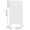 vidaXL Privacy Screen Anthracite 39.37 x 19.69 x 70.87 in Steel