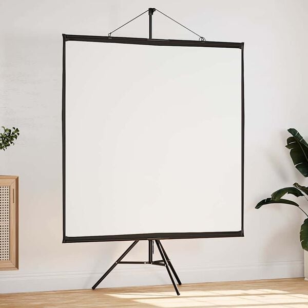 vidaXL Projection Screen with Tripod 81 Inch 1:1