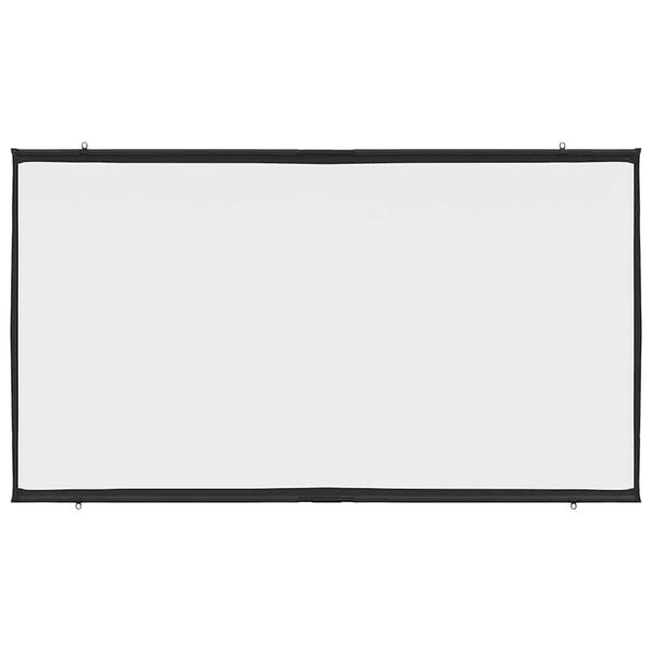vidaXL Projection Screen Wall-Hanging 90 Inch 16:9