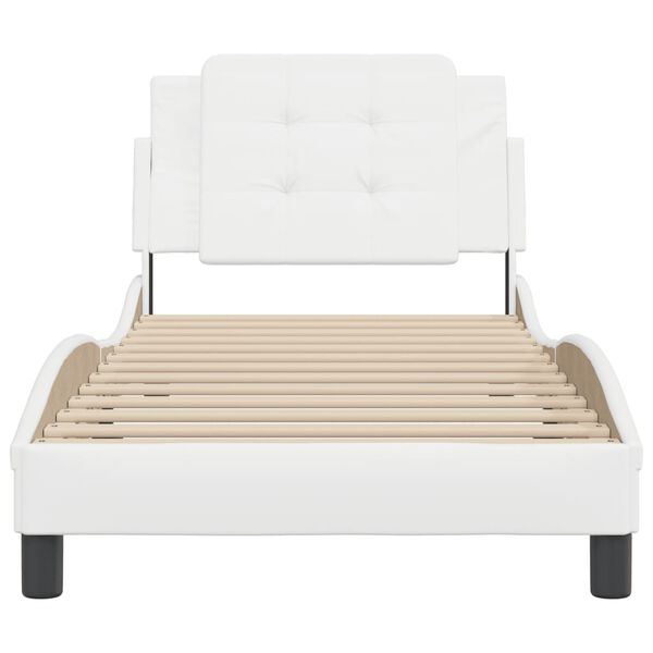 vidaXL Bed Frame White