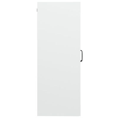 vidaXL Hanging Wall Cabinet White 27.4"x13.4"x35.4"