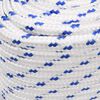 vidaXL Boat Rope White 0.71 " 82.0 ' Polypropylene