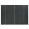 vidaXL 6-Panel Room Divider Anthracite 94.5"x70.9" Steel