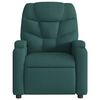 vidaXL Massage Recliner Chair Dark Green