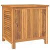 vidaXL Garden Storage Box Warm teak brown