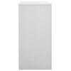 vidaXL Locker Cabinet Set of 5 Light grey Steel Medium Locker Cabinet
