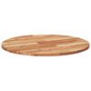 vidaXL Table Top Natural wood Solid Acacia wood &Oslash;27.6 in Durable