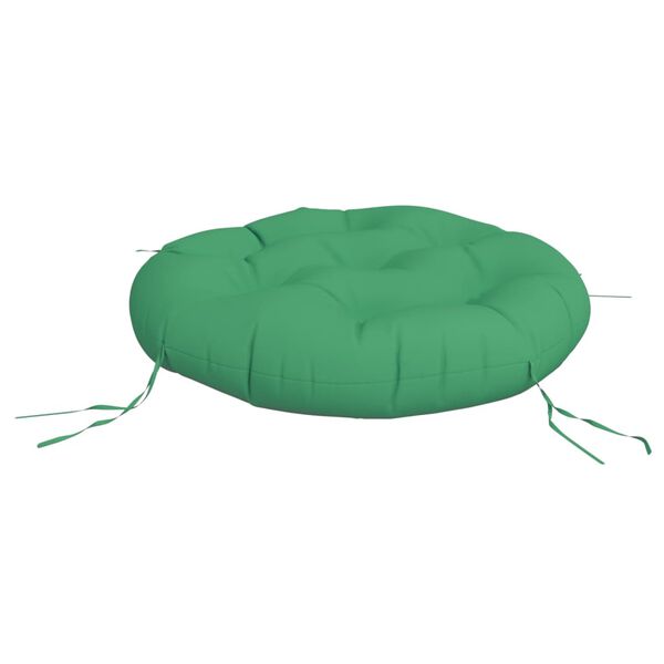 vidaXL Round Cushion Green Oxford Fabric 23.6 inches Round Cushion