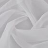 vidaXL Voile Fabric 4.8 x 65.6' White