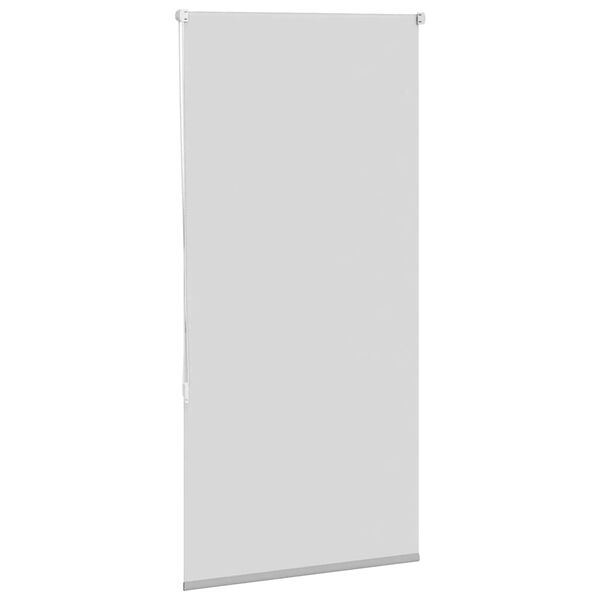 vidaXL Roller Blind Light Grey 100% Polyester 27.6 x 51.2 in