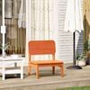 vidaXL Garden Chair Wax brown Solid Pine wood Medium Durable