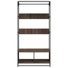 vidaXL Wardrobe Brown Oak Engineered wood, metal 35.4 x 19.7 x 70.9 in