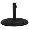 vidaXL Umbrella Base Black Cast Iron Standard Umbrella Base