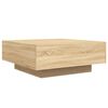 vidaXL Coffee Table Sonoma oak Engineered wood Medium Lights