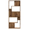 vidaXL Bookcase Old wood Engineered wood Tall Bookcase Rectangular