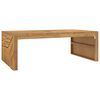 vidaXL Coffee Table Teak Solid teak wood Medium Durable Coffee Table