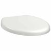 vidaXL Soft-close Toilet Seat with Quick-release Design White
