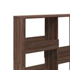 vidaXL Book Cabinet Brown oak Engineered wood Medium Classic