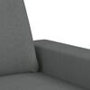 vidaXL Sofa Set Dark grey Fabric (100% polyester), metal, textilene, plywood