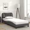 vidaXL Bed Frame Grey