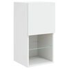 vidaXL 6 Piece TV Wall Units with LED White Engineered Wood