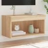vidaXL TV Cabinet Sonoma Oak Engineered Wood Compact TV Cabinet