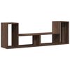 vidaXL TV Cabinet Brown oak Engineered wood Standard TV Cabinet