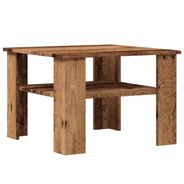 vidaXL Coffee Table Old Wood Engineered Wood Medium Coffee Table
