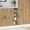 vidaXL Bottom Cabinet Artisan Oak Engineered Wood Small Adjustable Feet