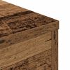 vidaXL Coffee Table Old Wood Engineered Wood Small Coffee Table Square