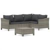 vidaXL Garden Lounge Set Grey
