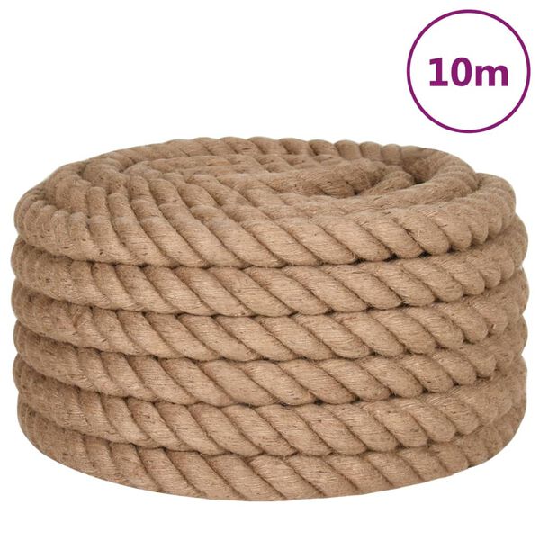 vidaXL Jute Rope 32.8 ' Long 2.36 " Thick