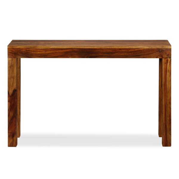 vidaXL Console Table Solid Acacia Wood 47.2"x13.8"x29.5"