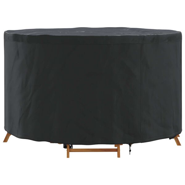 vidaXL Outdoor Furniture Cover Black 102 x 102 x 71 cm 420D fabric