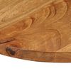 vidaXL Table Top Ø 15.7"x1.5" Round Solid Wood Mango