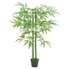 vidaXL Artificial Bamboo Tree Green Textile fiber, Bamboo, Plastic 47.2 in
