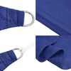 vidaXL Sunshade Sail 1.75 oz/ft&sup2; Rectangular Blue 11.5x14.8' HDPE